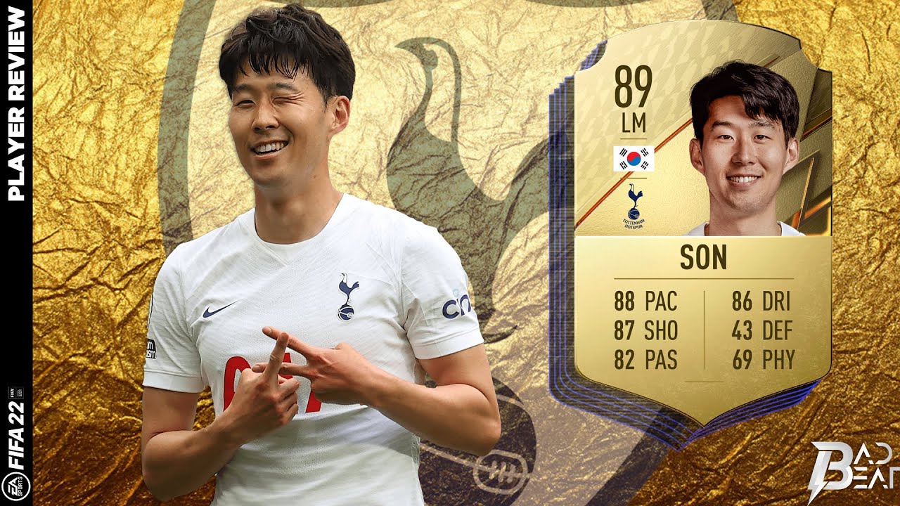 (89) HEUNG MIN SON PLAYER REVIEW  - FIFA 22 ULTIMATE TEAM - FIFA 22 SON