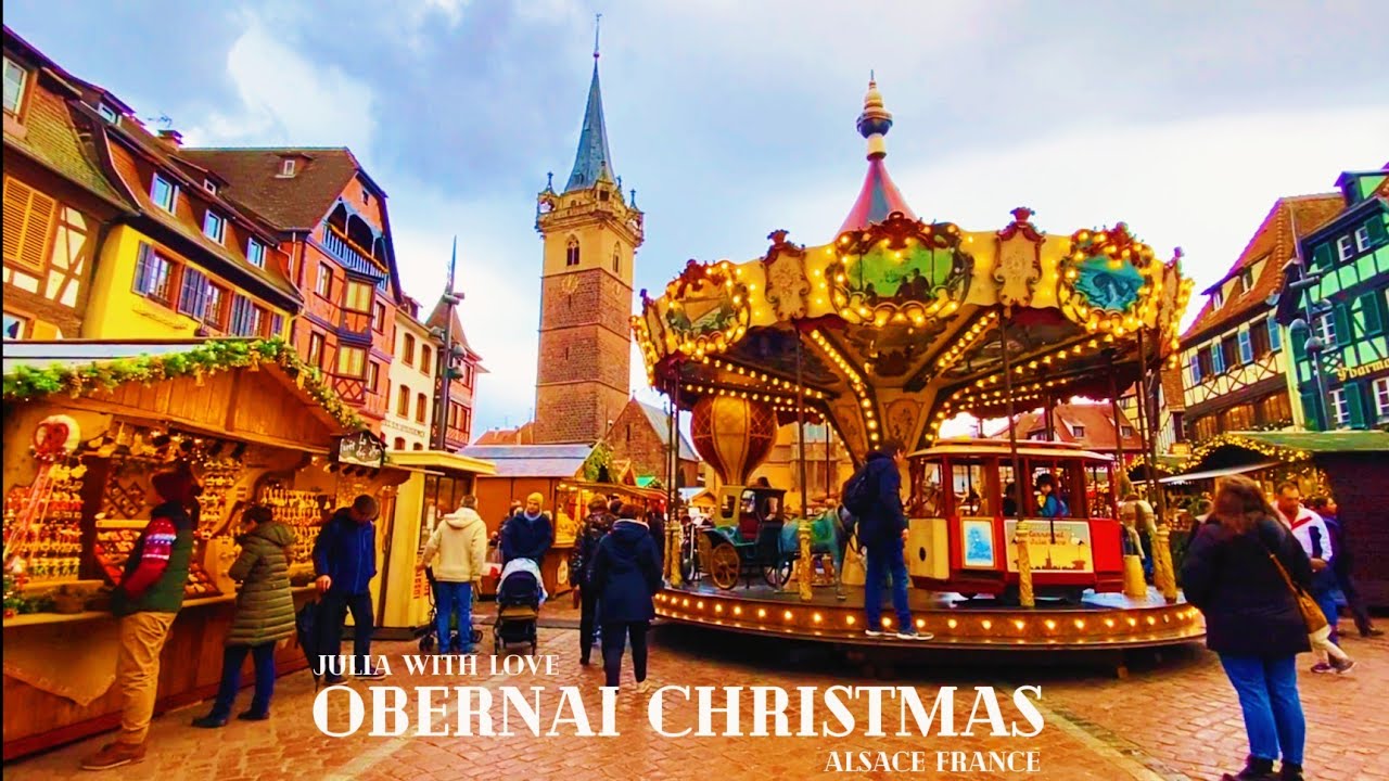 #228 Obernai Christmas | Alsace, France l France Travel