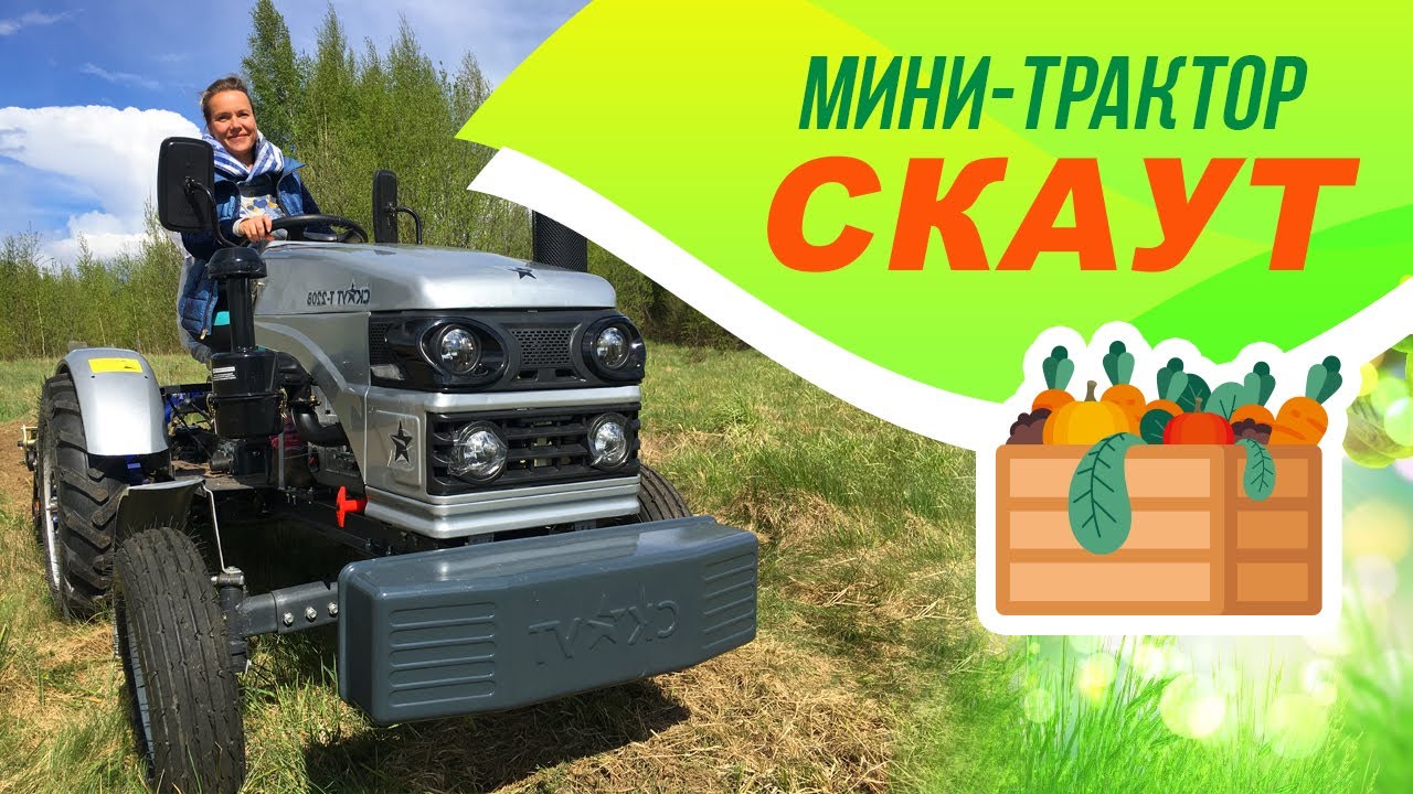 Покупка трактора СКАУТ 220 B. Первые негативные впечатления.