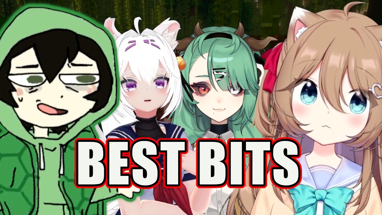 All The Best Clips From The Minecraft Marathon | HC Minecraft With Neuro, Vedal, Filian & Crelly