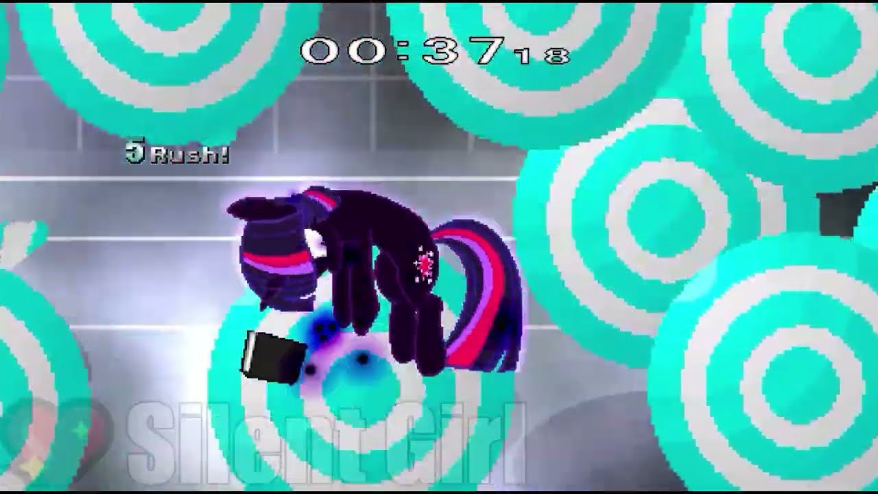 REQUESTED BY @Maxwell8159: Nightmare Sparkle VS Break the Targets x4  -  Mugen Battle