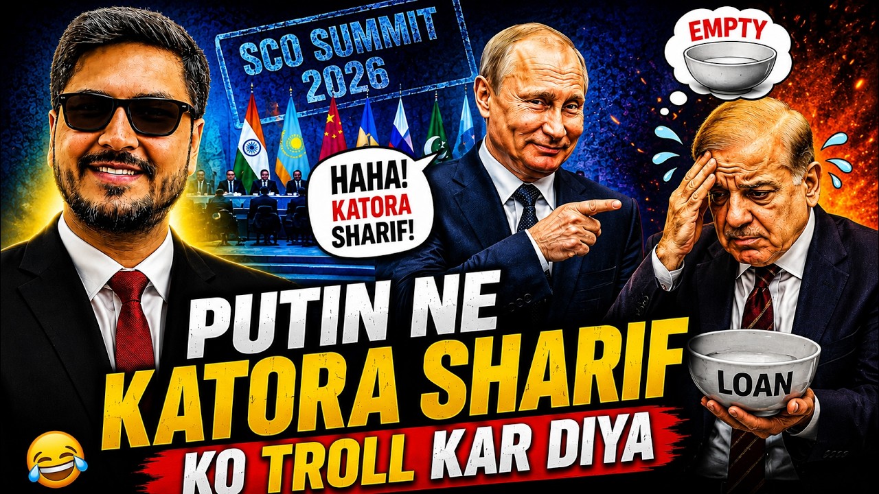 Putin TROLLS Shehbaz Sharif at SCO Summit! Katora Lekar Phir Pahunch Gaye?