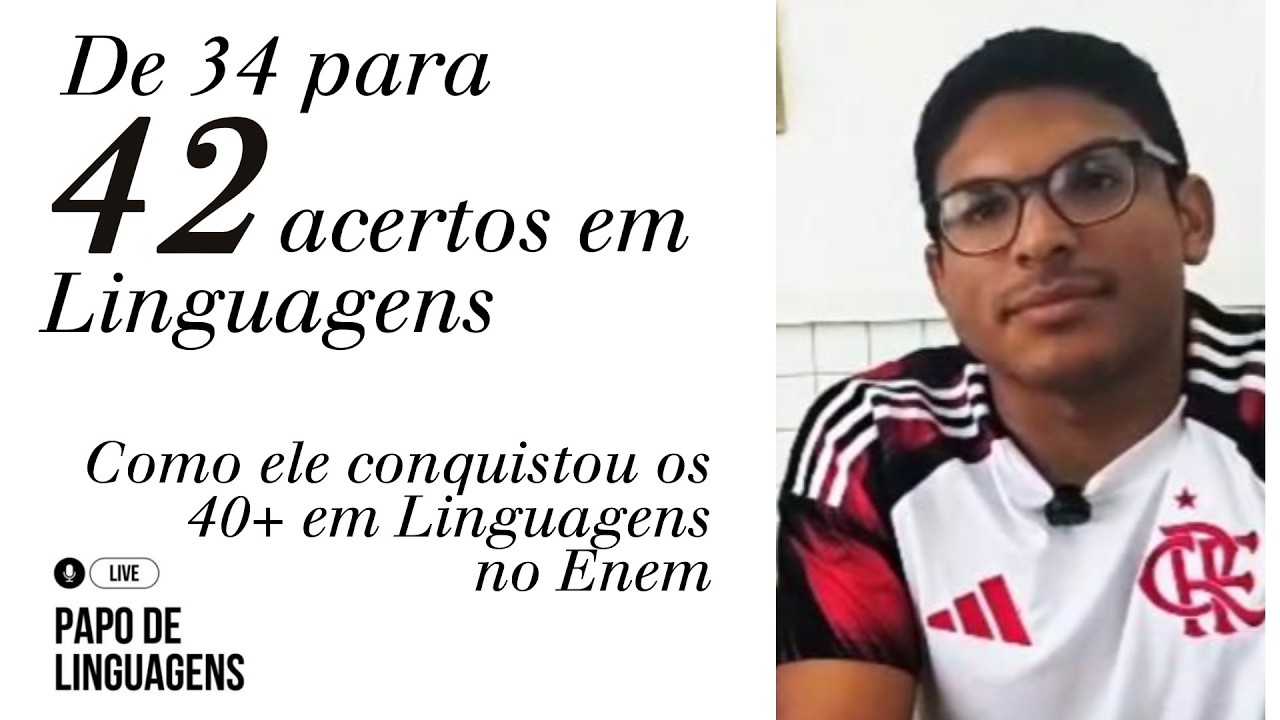 Como o Enzo rompeu a barreira dos 700 pontos em Linguagens 🚀