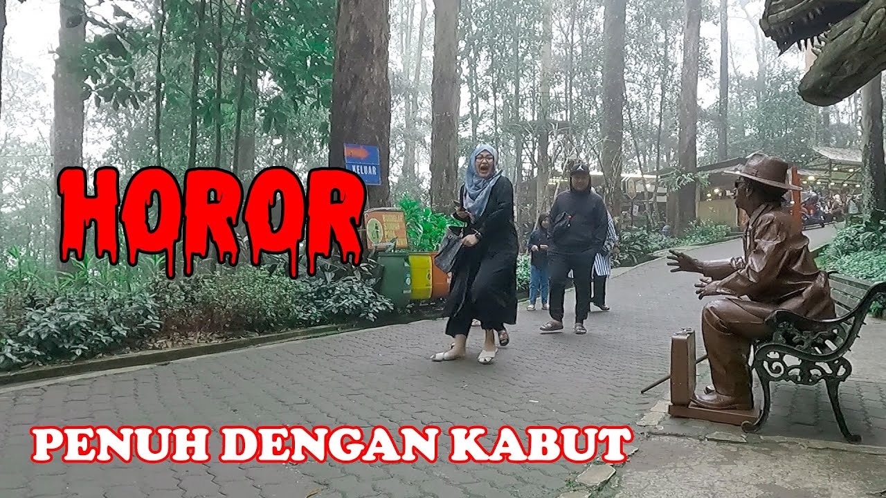 PATUNG MAFIA DENGAN SUASANA MISTIS, LIVING STATUE PRANK , HUMAN STATUE PRANK