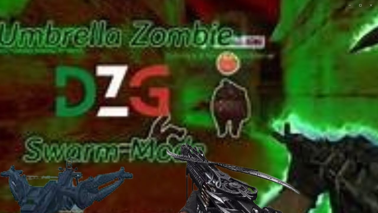 فوت شوف ما حتصدق قوة الاسلحة اسطورة Cs 1.6 [DZG] Umbrella Swarm + [GunXP] [Super-Admin Gameplay]