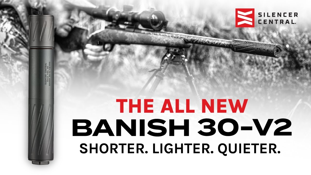 Introducing the BANISH 30-V2: Shorter. Lighter. Quieter.