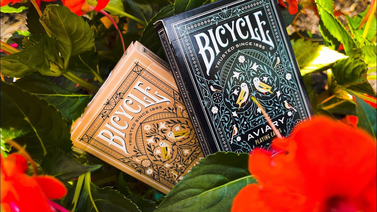 Aviary - Bicycle Playing Cards - Deck Review! (Includes Walmart Exclusive Edition)
