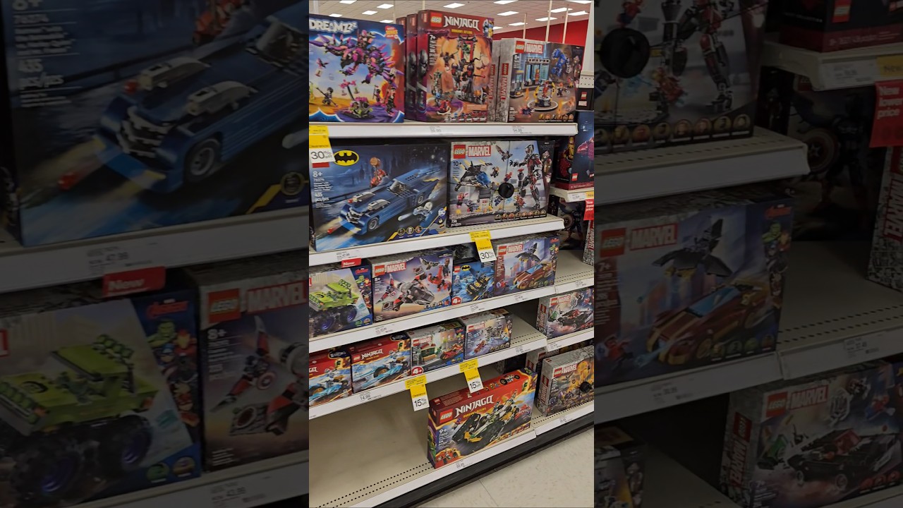 TARGET HAS CLEARANCE LEGO UP TO HALF PRICE! Star Wars. Mario. Sonic. More! #lego #target #clearance