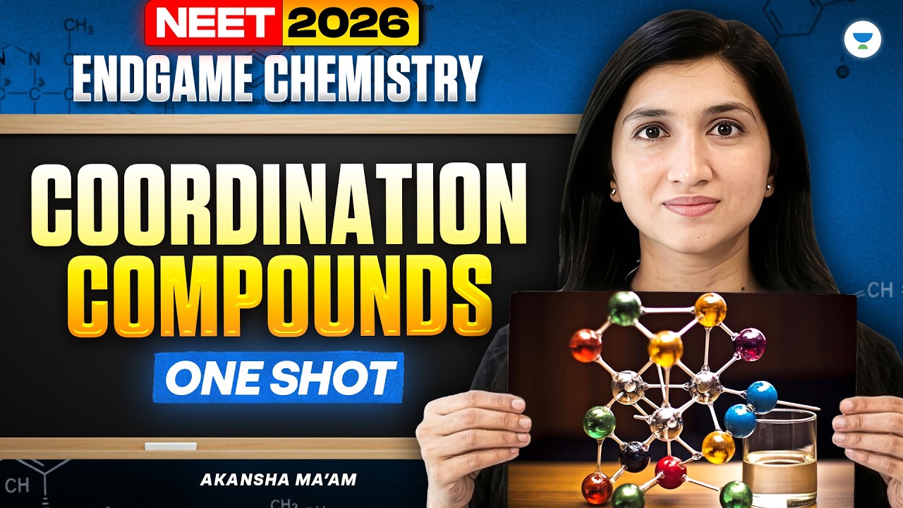 NEET 2026 Endgame Chemistry: Coordination Compounds One Shot by Akansha Ma'am