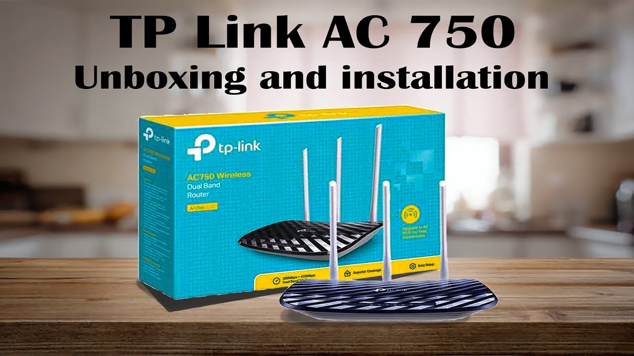Двухдиапазонный беспроводной кабельный маршрутизатор TP-Link AC750 | Распаковка и установка | JOH...