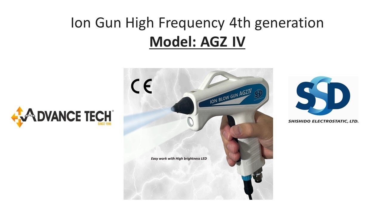 Ion Gun High Frequency 4th generation Model: AGZ IV