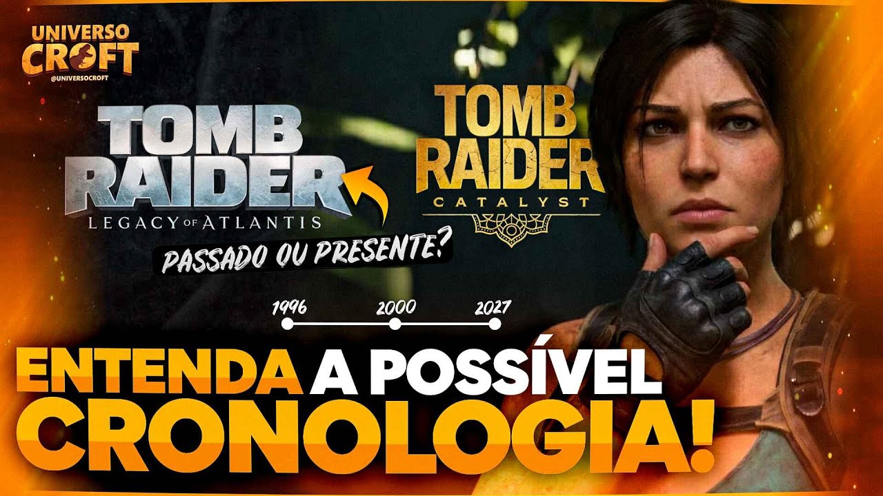 ENTENDA DE UMA VEZ A NOVA LINHA CRONOLÓGICA DE TOMB RAIDER!