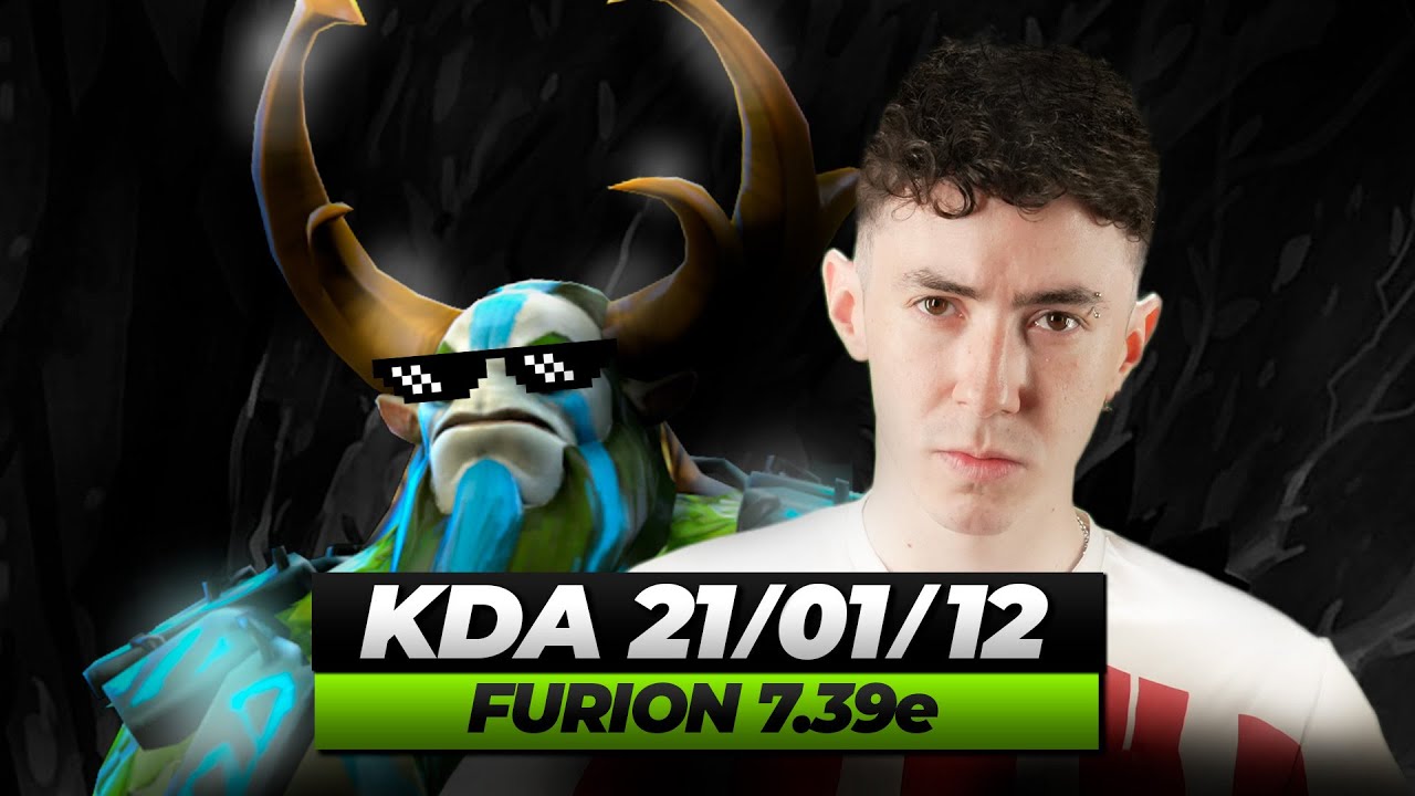 21 KILLS FURION MID GAMEPLAY feat YATORO - Patch 7.39e