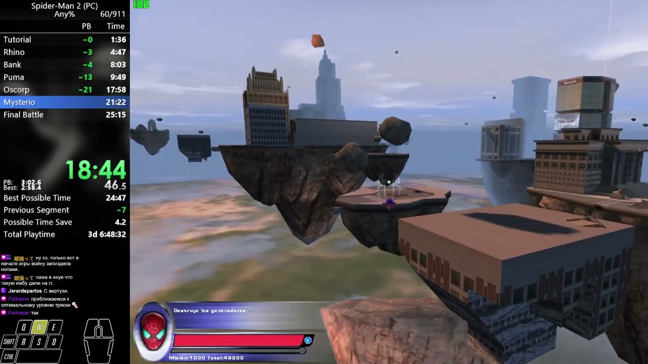 Spider-Man 2 Any% Speedrun In 24:56
