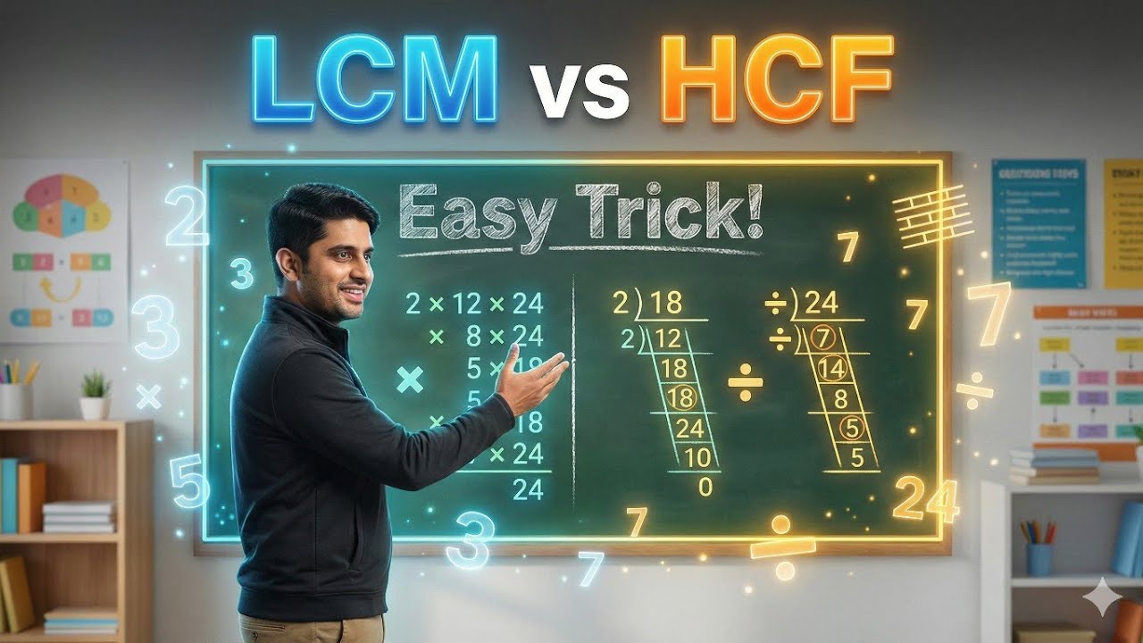 LCM & HCF | Maths for Class IV to IX | Easy Tricks & Examples l Part-4