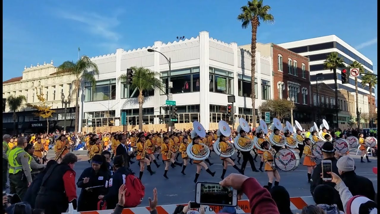Tournament of Roses 2018 kyoto Tachibana High School Green Band 京都橘高校吹奏楽部８