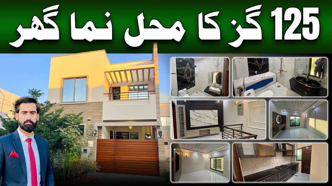 125 Gez 3 Bedrooms West Open Brand New Villa Available For Sale Ali Block Bahria Town Karachi 