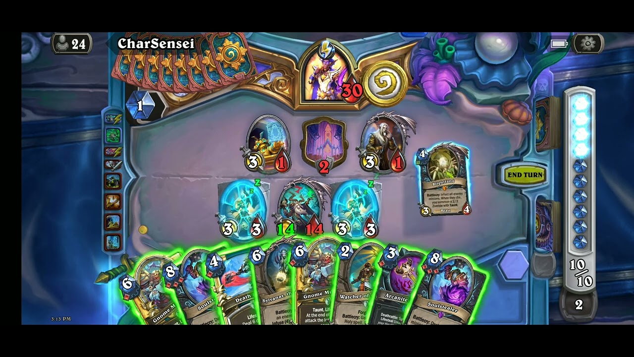 Hearthstone: TITANS. Eternal Renathal match.