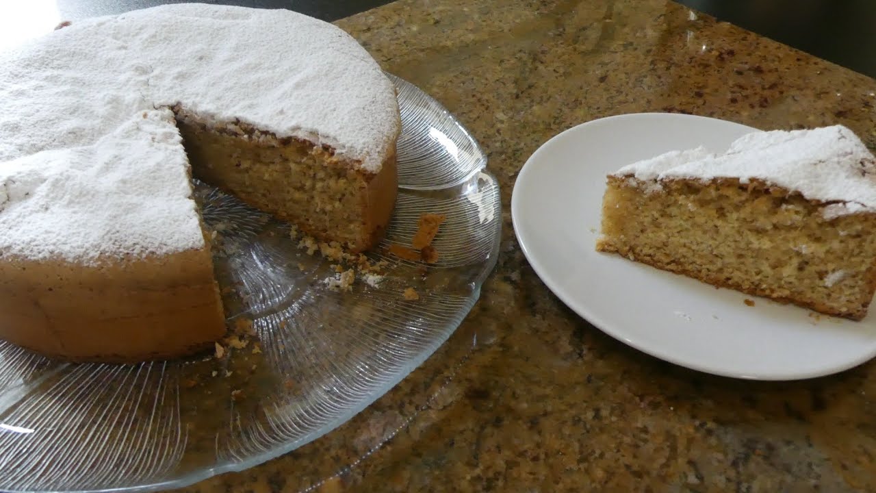 Gâteau aux noisettes ( le creusois)  كعكة بالبندق