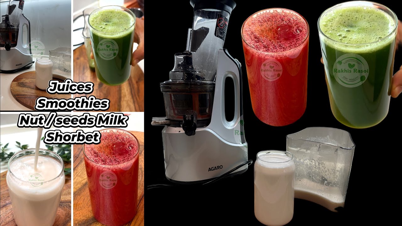 Discover the POWER of Cold Press Juicing with Agaro Imperial!