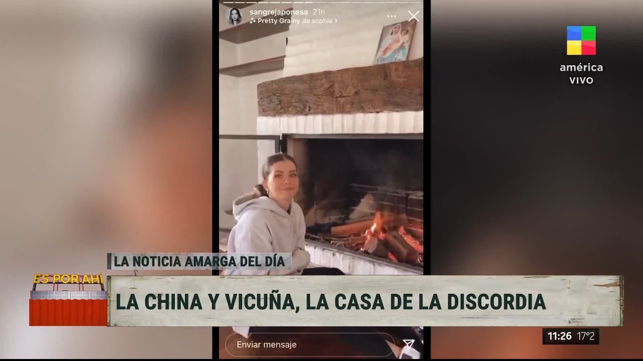 La China Suárez y Benjamín Vicuña, la casa de la discordia