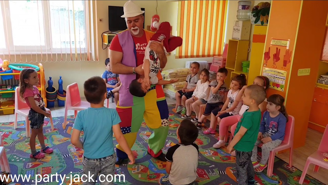 Детско парти с клоун. 28.05.2018г.  Божидар 4г.