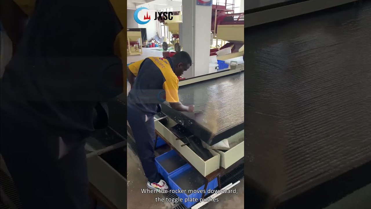 What is the structure of a shaking table?