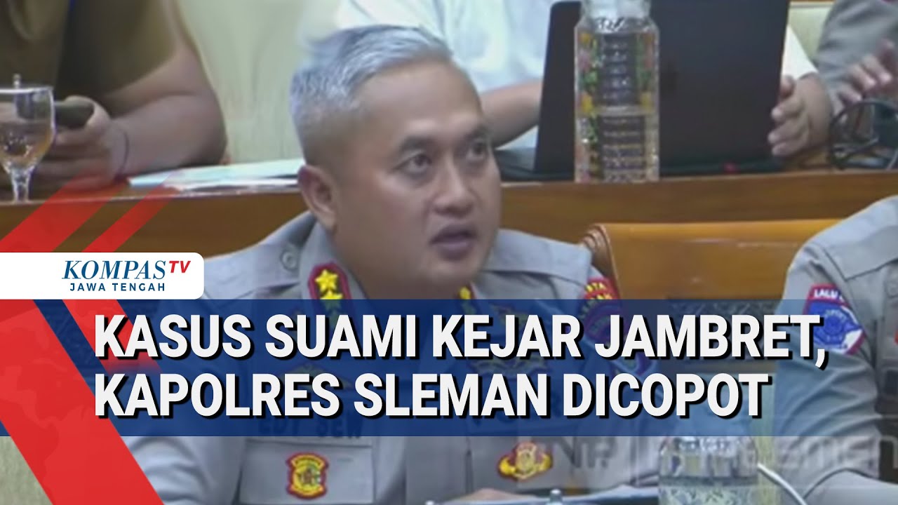 Kasus Suami Kejar Jambret, Kapolres Sleman Dicopot
