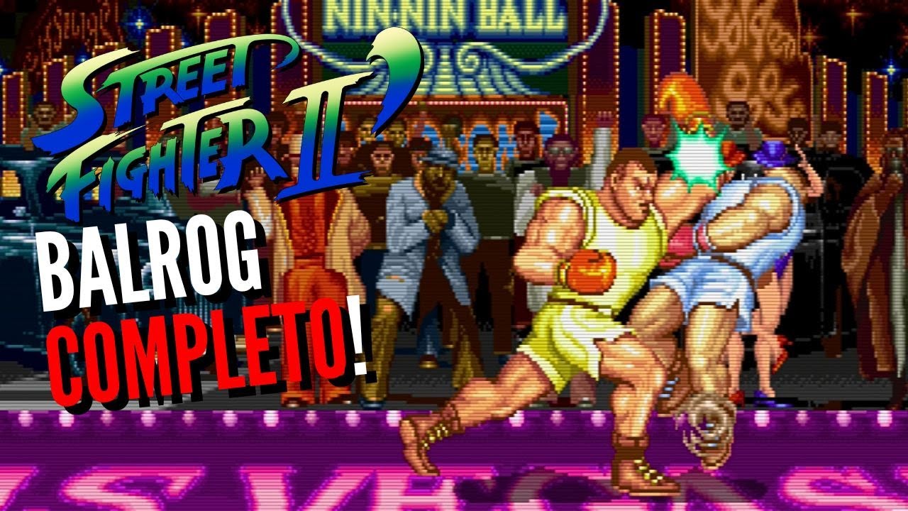 Street Fighter 2 Champion Edition - Balrog Boxer Completo