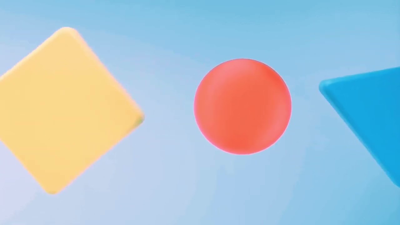 Calm Baby Shapes | Gentle Pastel Background