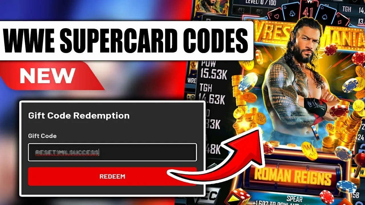 WWE SUPERCARD CODES 2026 ✅ WWE SUPERCARD CODE QR ✅ WWE SUPERCARD REDEEM CODE
