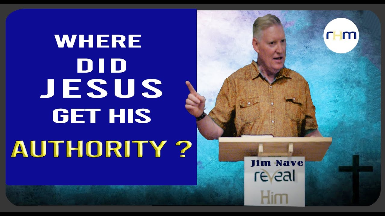 JESUS, OUR EXAMPLE OF AUTHORITY