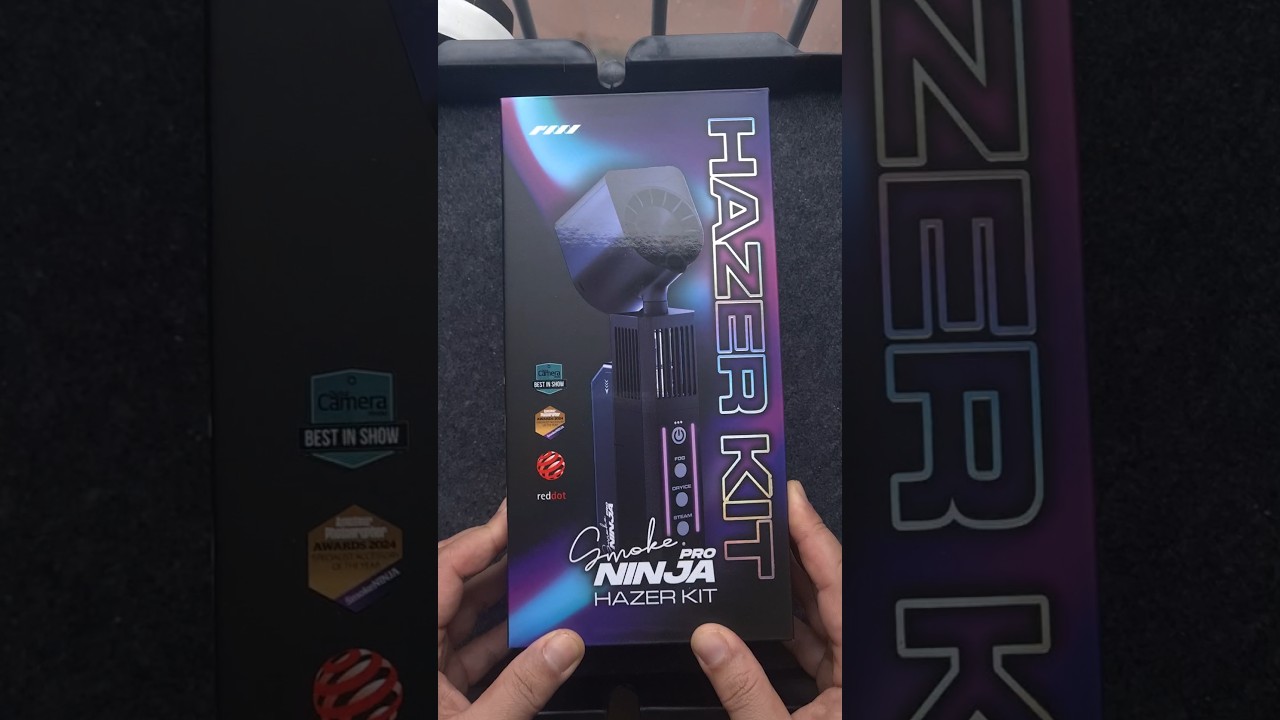 Unboxing PMI Smoke Ninja Pro Hazer Kit