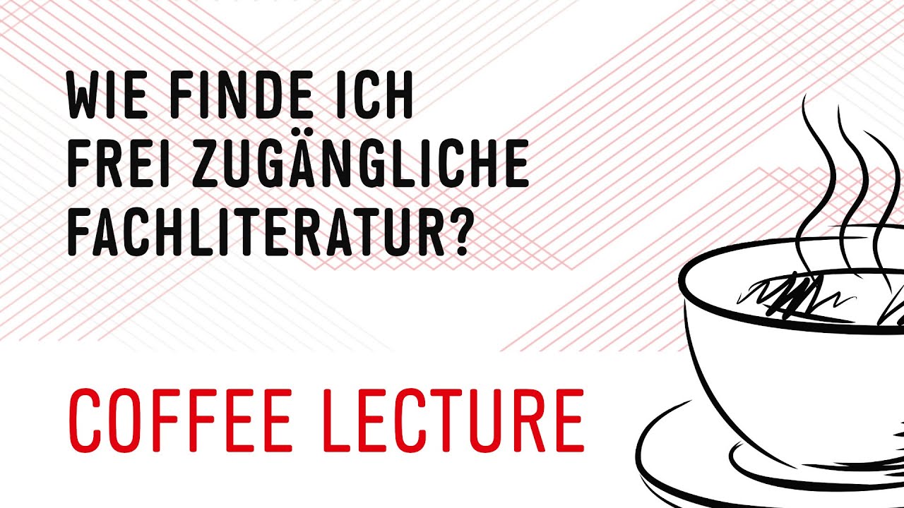 Wie finde ich frei zugängliche Fachliteratur