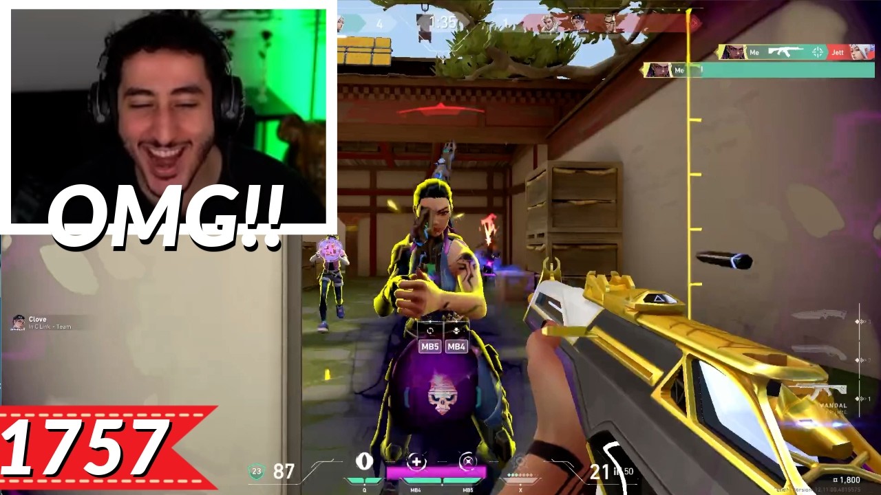 florescent Drops Two Insane Aces in One Game | Most Watched VALORANT Clips Today V1757