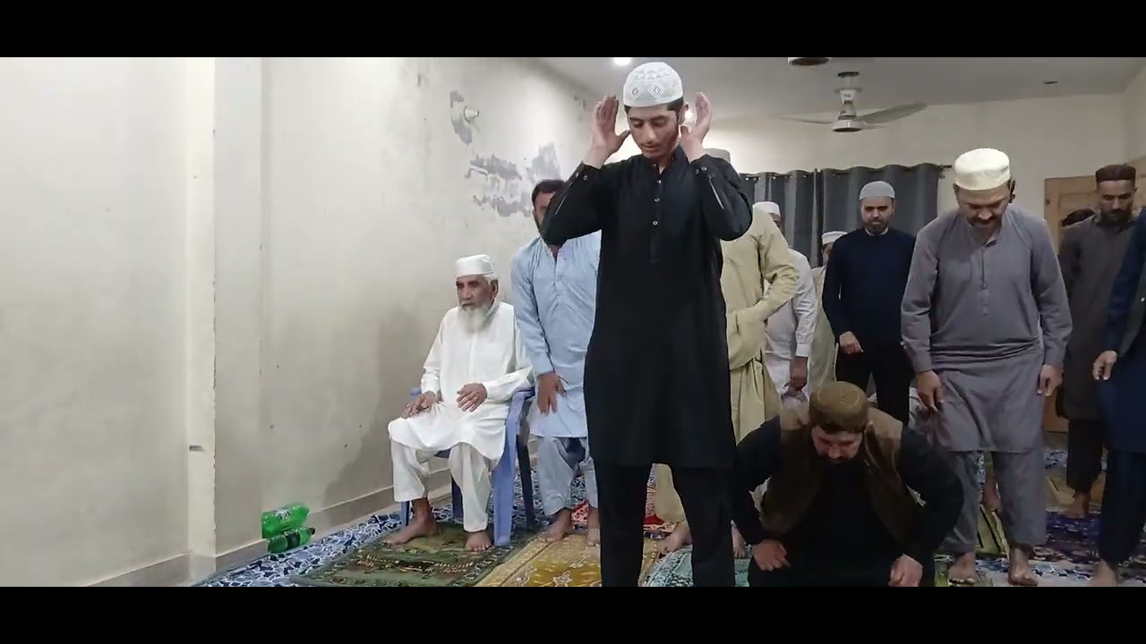 نماز تراویح ختم قرآن حافظ ابوبکر منظر نماز وتر قاری محمد منظر مدینہ گارڈن