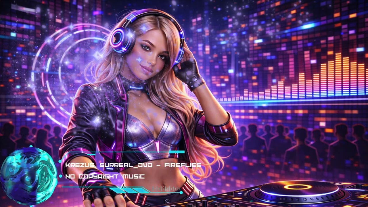 KREZUS, Surreal - Fireflies [No Copyright Music]