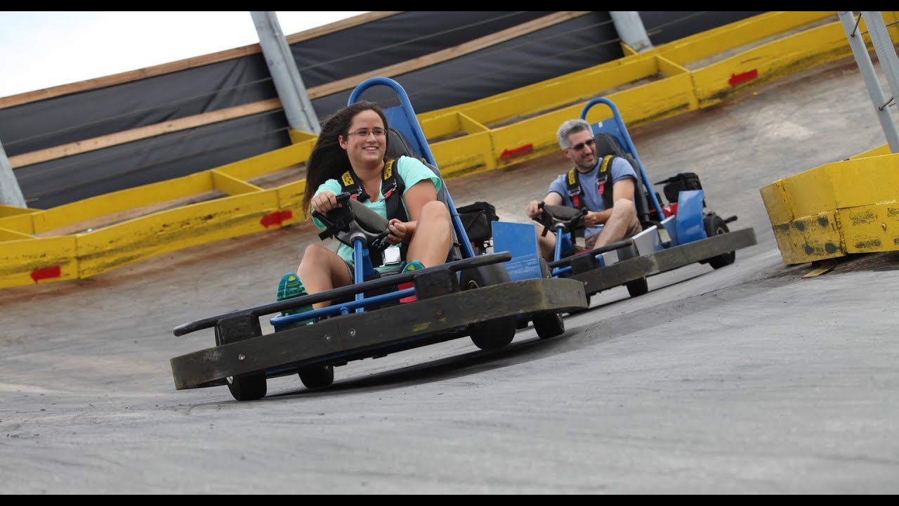 Fun Spot USA The Vortex Go Karts POV and Off Ride Shots Kissimmee Florida