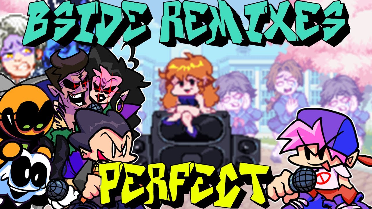 Friday Night Funkin' - Perfect Combo All Songs - B-Side Remixes (WEEK 5 + 6 UPDATE) [HARD]