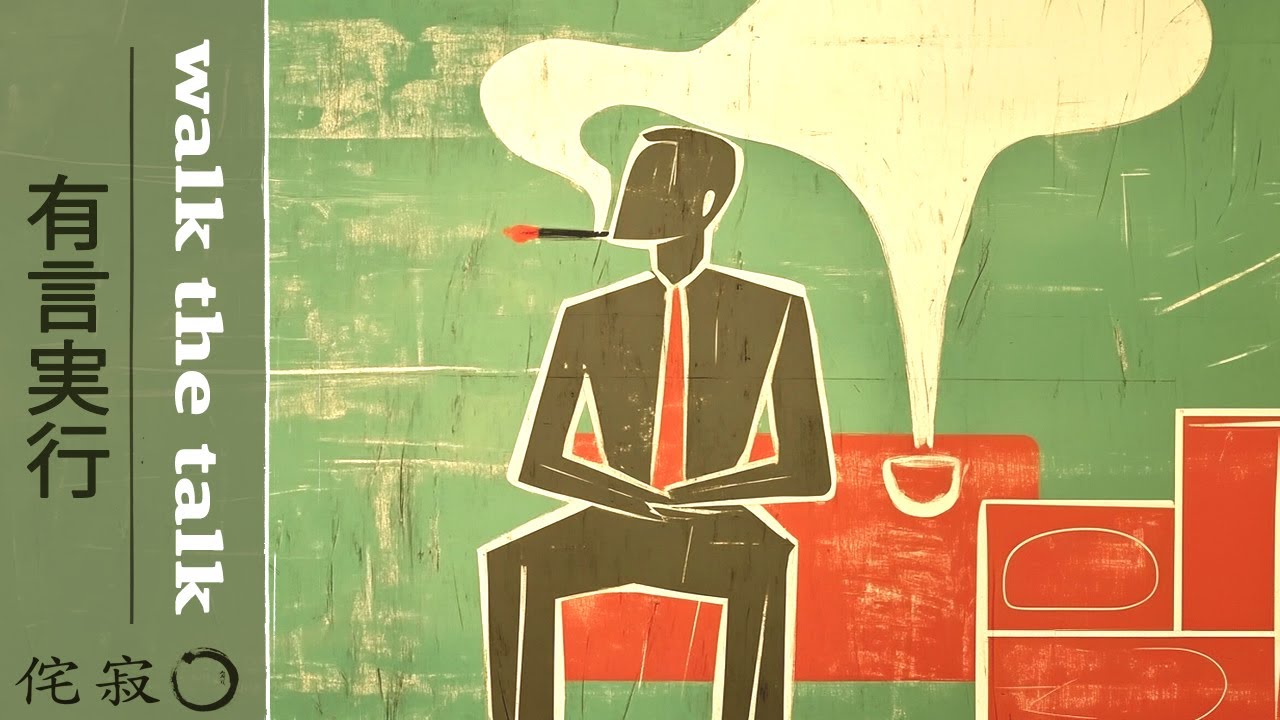 walk the talk | 有言実行