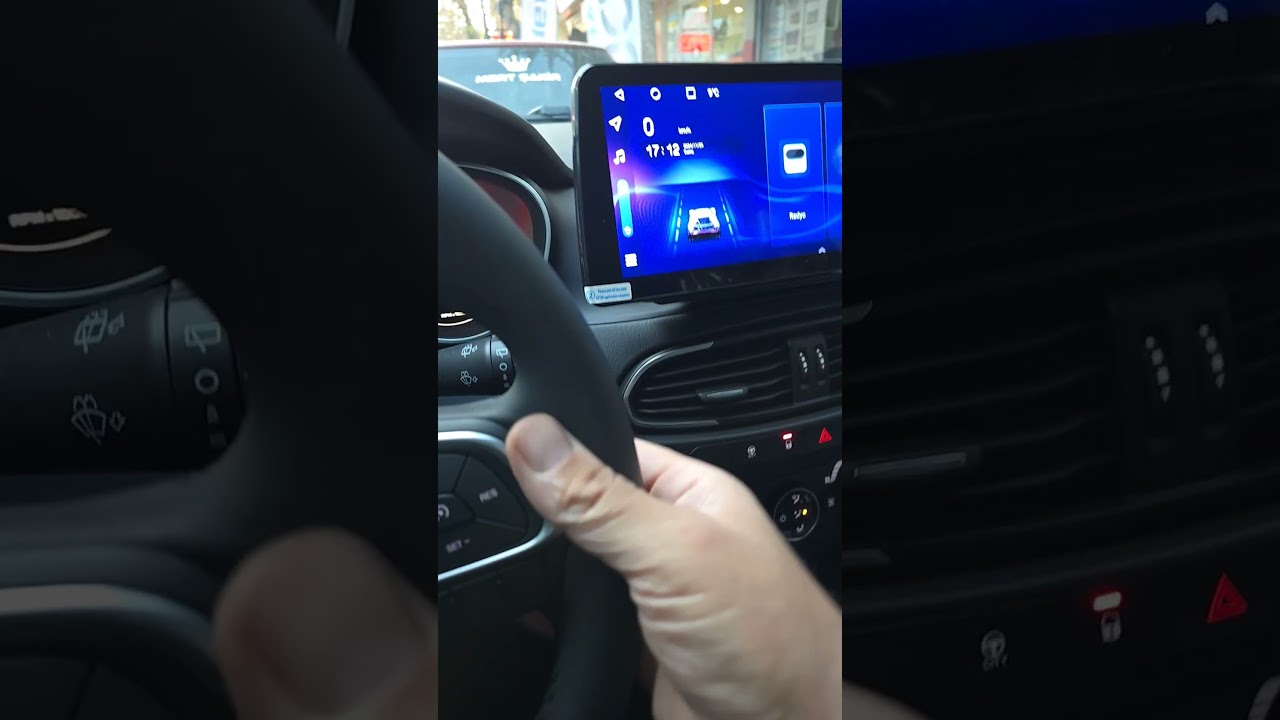 Fiat egea cross 2024 android multimedya uygulama geniş ekran #fiategea #keşfet #carplay #androidauto