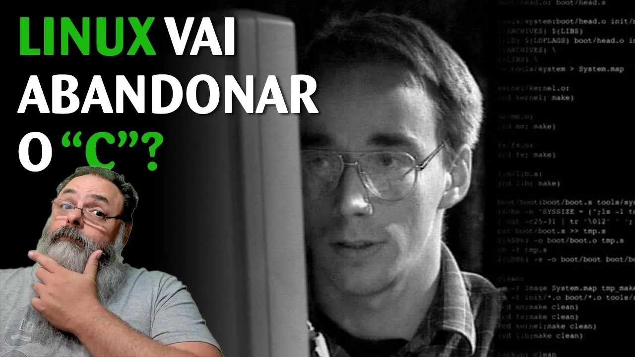 Linus Torvalds pretende mudar a linguagem base do Linux