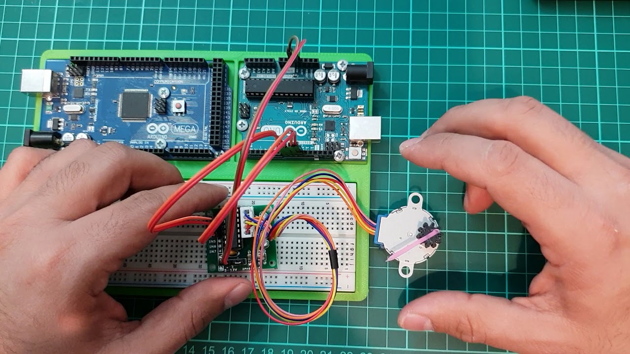 28BYJ-48 Step Motor Arduino Uygulaması