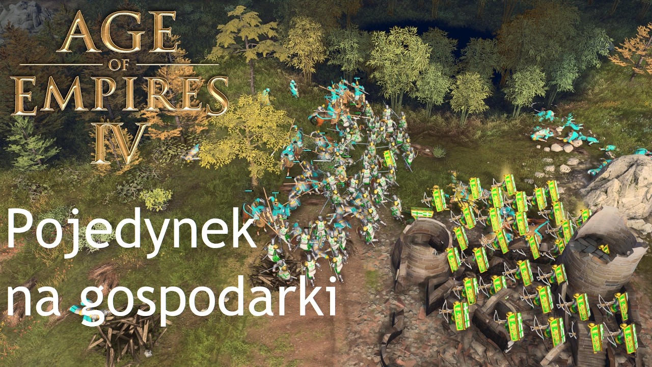 Age of Empires IV rankedy - Pojedynek na gospodarki