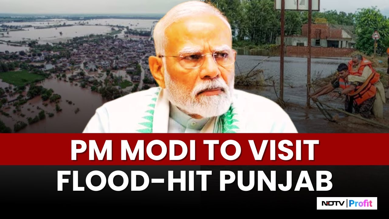 PM Modi Set To Visit Punjab To Review Flood Situation, Assess Damage To Hardest-Hit Districts