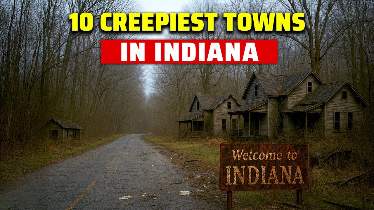 Top 10 Creepiest and Most Remote Towns in INDIANA | They Don't Want You to See This!