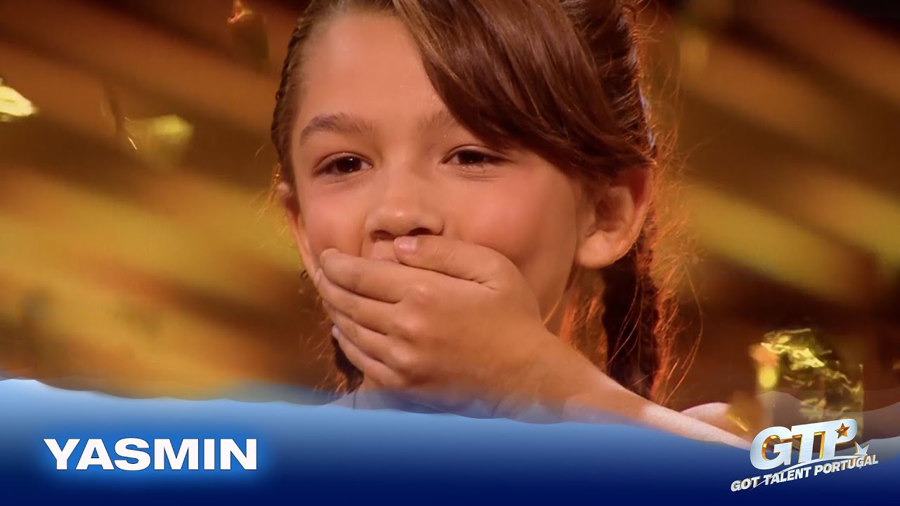 Yasmin foi o BOTÃO DOURADO dos 4 jurados!!| Audições | Got Talent Portugal 2026