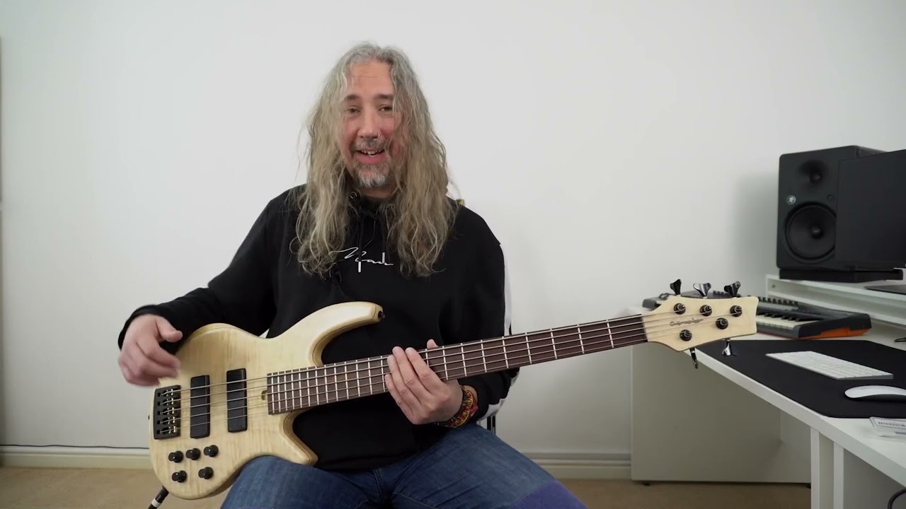 Overwater Progress Series IV Standard 5-String Bass #overwater #danveall