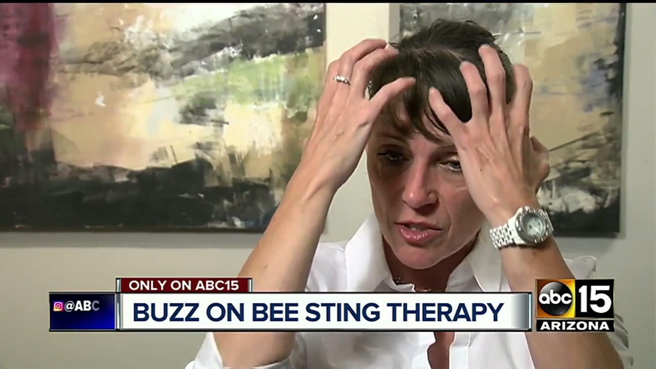 Valley woman uses bee therapy to cure Lyme Disease