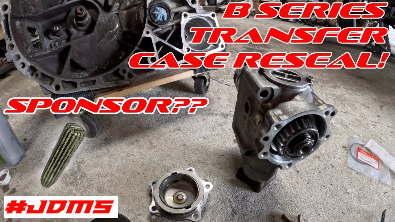 RD1 CRV B-Series AWD transfer case reseal & SPONSOR?? UPDATES! 